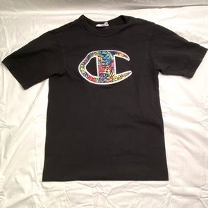 Retro Style Champion T Shirt.
